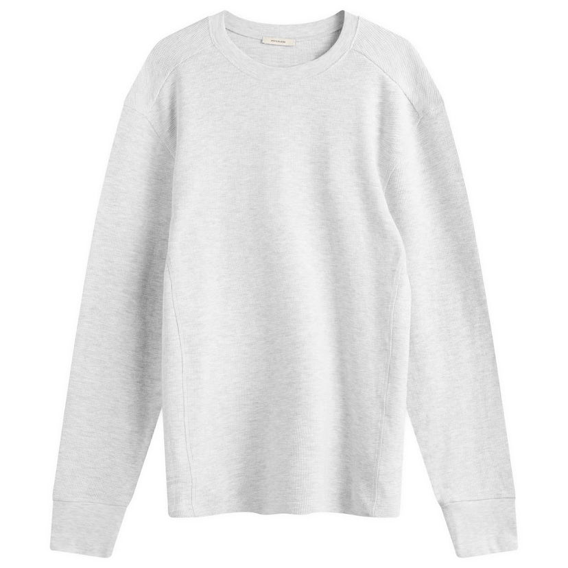 T-paita Entire Studios Entire Studios Thermal Long Sleeve T-Shirt, Size Medium Harmaa | UNU-25-2011-HG