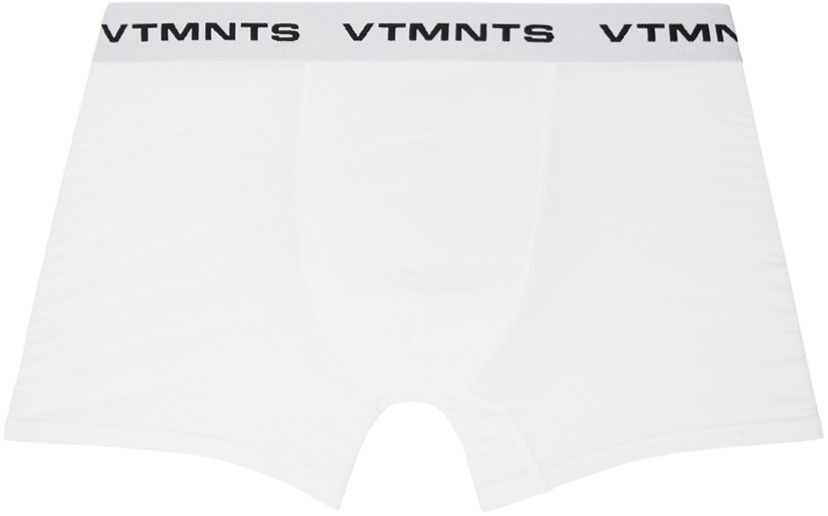 Nyrkkeilijät VETEMENTS Logo-Woven Boxer Briefs Valkoinen | VL22UN300W