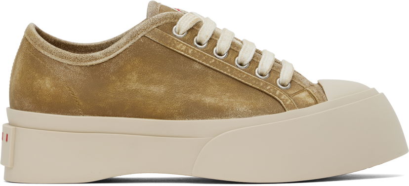 Tennarit ja kengät Marni Pablo Low-Top Lace-Up Sneakers Ruskea | SNZW003020 P8017