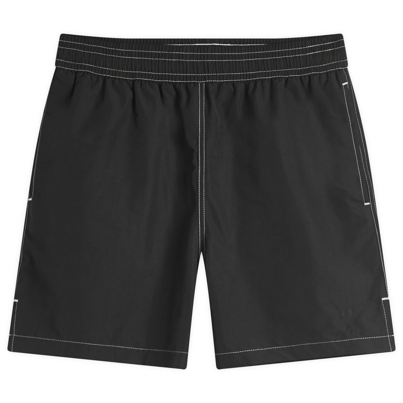 Uimapuvut AMI AMI Paris Beach Shorts, Size Large Musta | HBW006-PA0027-001