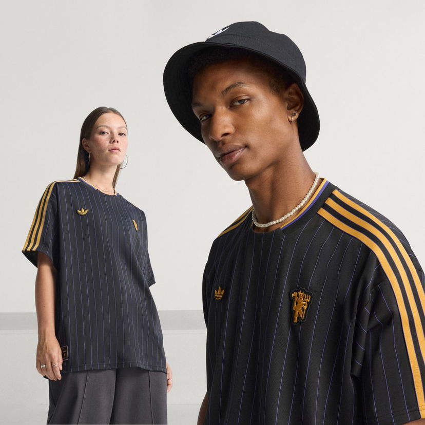 Jersey adidas Performance Manchester United Terrace Icons Jersey Musta | JN2818
