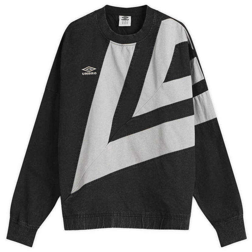 Huppari Umbro Washed Diamond Drill Sweatshirt Musta | 66640U-NBA