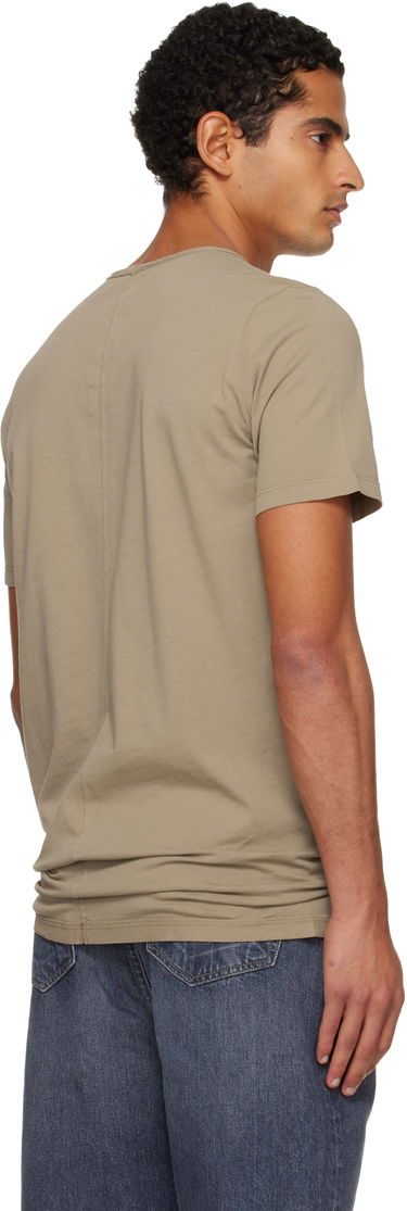 T-paita Rick Owens Concordians Level T-shirt Beige | DU02E7250 RNP, 2