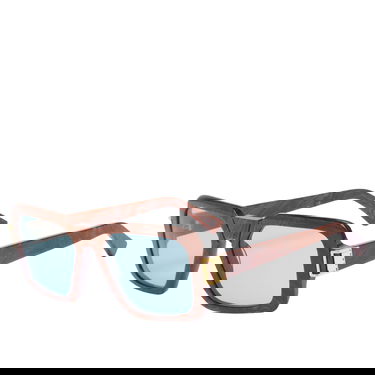 Aurinkolasit RETROSUPERFUTURE Retrosuperfuture x Marni Zamalek Radica Square Frame Sunglasses Ruskea | 8059026116723, 1