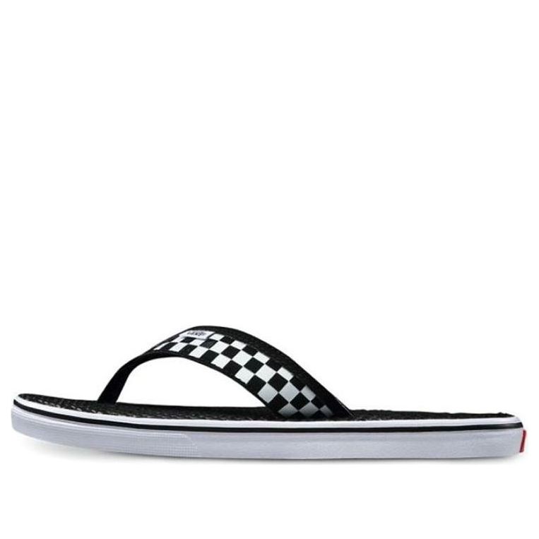 Asusteet Vans La Costa Lite Checkerboard Flip-Flops Musta | VN0A38CUAPK