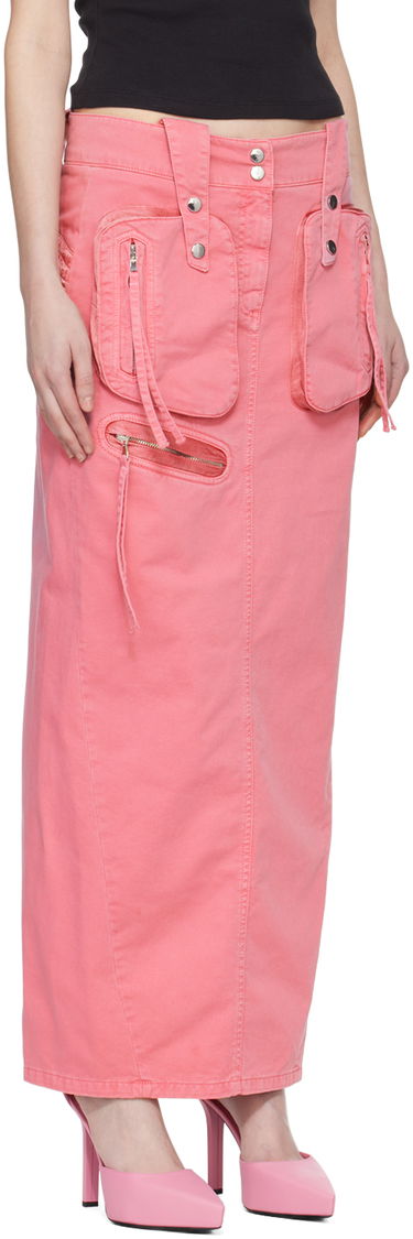 Hame Blumarine Embroidered Maxi Skirt Vihreä | P422J108A, 4