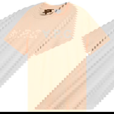 T-paita A.P.C. Men's VPC Logo T-Shirt Size Small Vaaleanpunainen | COHBM-M26384-ELB, 1