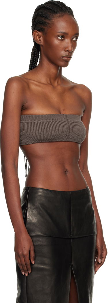 Crop top Rick Owens Rick Owens Concordians Slim Bandeau Top Harmaa | RO02E4673 KWVMH, 1