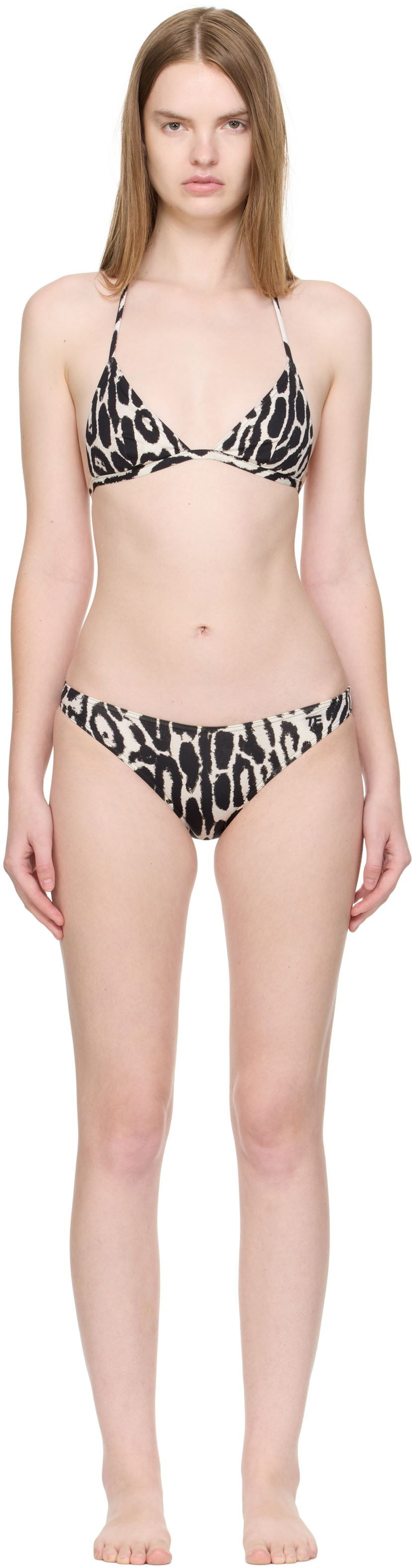 Uimapuvut Tom Ford Tom Ford Triangle Bikini Beige | BIJ029-JEP041