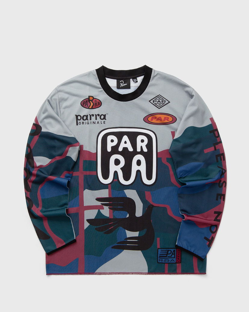 T-paita By Parra Dirt Jumper Graphic Long Sleeve T-Shirt Harmaa | 54135