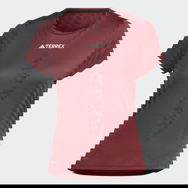 T-paita adidas Performance Terrex Agravic Trail Running Tee Burgundia | HZ6262, 4