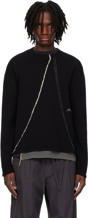 Villapaita A-COLD-WALL* A-COLD-WALL* Millbank Knit Sweater Musta | ACWMK202, 0