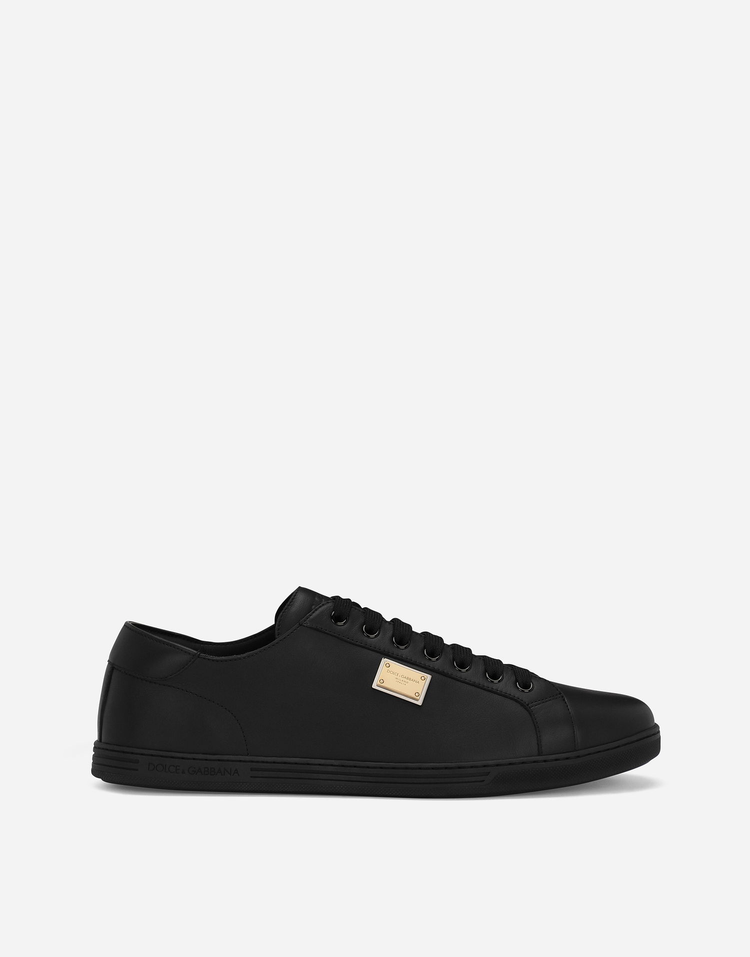 Tennarit ja kengät Dolce & Gabbana Saint Tropez Calfskin Musta | CS1735AN99080999, 0