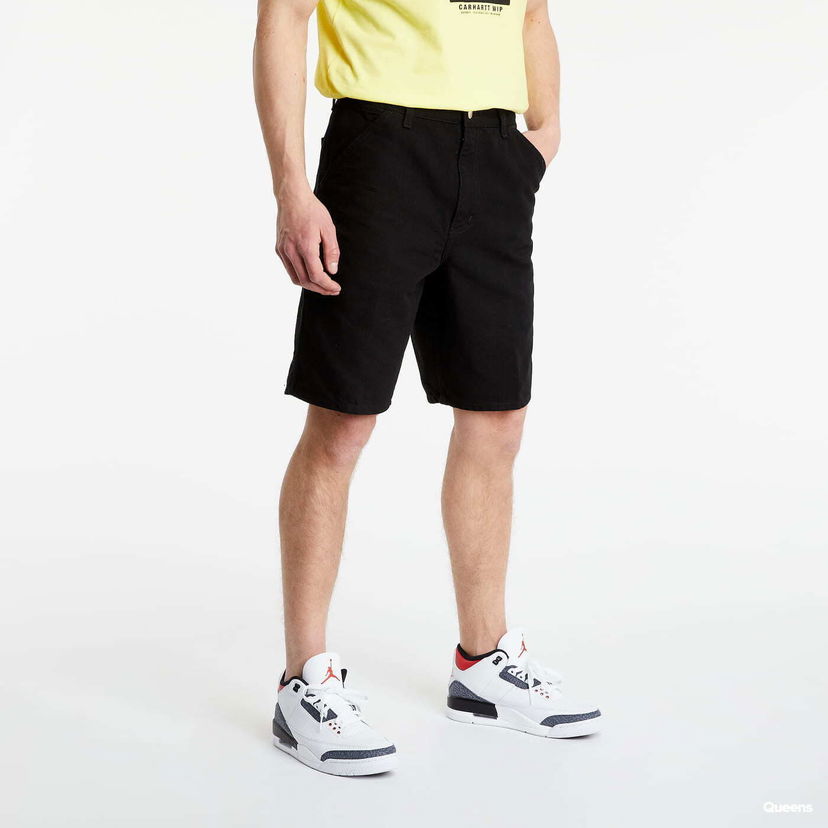 Shortsit Carhartt WIP Single Knee Short Musta | I027942