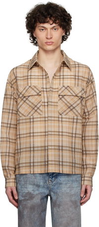 Represent Sheer Flannel Shirt
