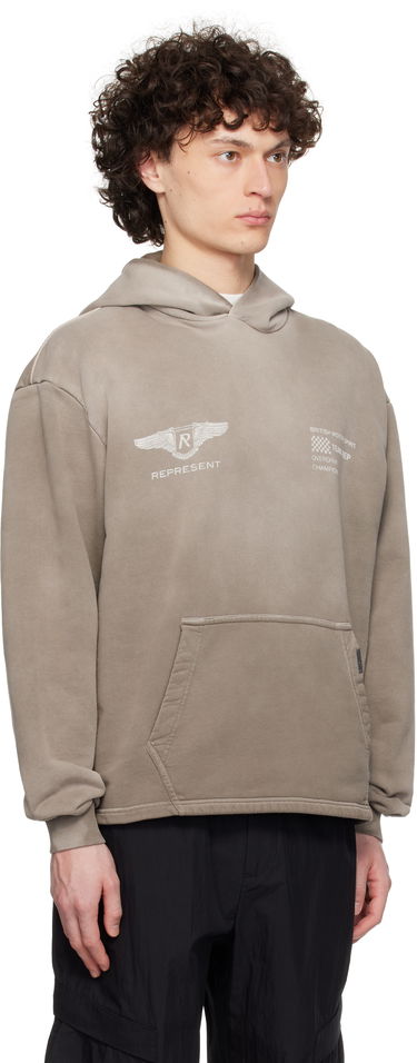 Huppari Represent Clo Represent 'Team Rep' Hoodie Harmaa | MLM41052, 1