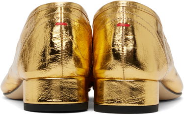 Kengänhoito Aeyde Aeyde Pippa Leather Ballerina Flats Metallinen | A11-FL-GLVR25RO126-SS25-902-068, 1