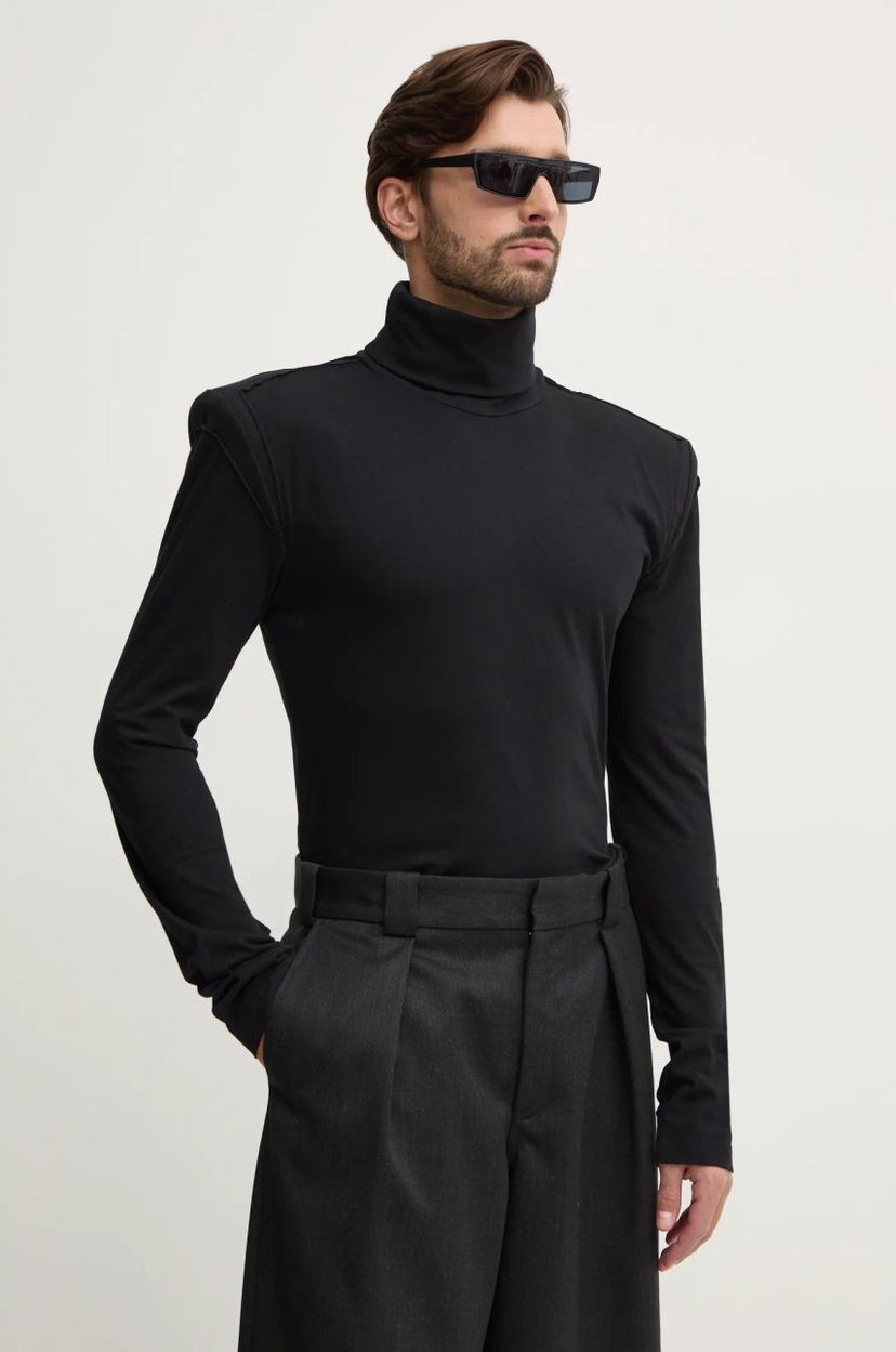 T-paita Maison Margiela Long Sleeve Turtleneck Top Musta | SH2NH0002.S23588