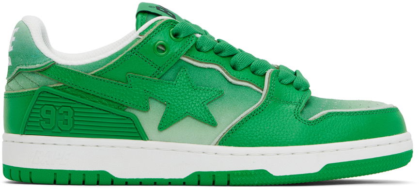 Tennarit ja kengät BAPE BAPE Green Sk8 Sta #4 Sneakers Vihreä | 001FWJ801058I, 0