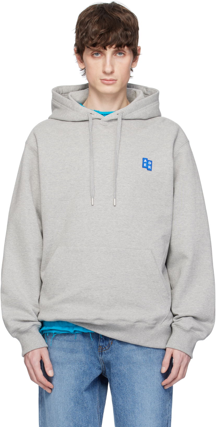 Huppari ADER ERROR ADER error TRS Tag 01 Hoodie Harmaa | BO42FYHD0101GR