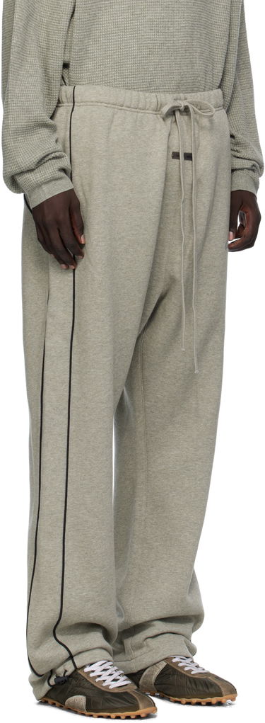 Verryttelyhousut Fear of God ESSENTIALS Relaxed Fleece Piping Sweatpants Harmaa | 130SP258065F, 1