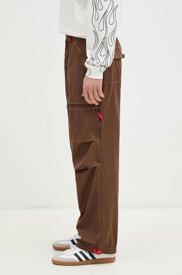 Cargo housut Pleasures PLEASURES Public Utility Pants Ruskea | P24W011, 1