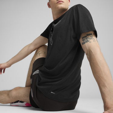 T-paita Puma Essentials Heather Cat Tee Musta | 525907_01, 1