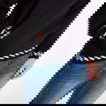 Huppari Mitchell & Ness Mitchell & Ness NHL Playmaker Fleece Hoodie Vintage Logo Bruins Musta | TH11148-BBNBLCK, 2