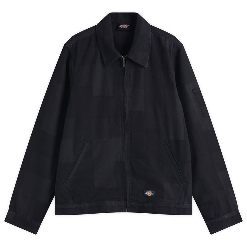Takki Dickies Jacquard Eisenhower Jacket Tummansininen | DK0A4Z75RIN1-203