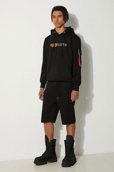 Shortsit Alpha Industries Basic Shorts Musta | 116364FP.530, 1