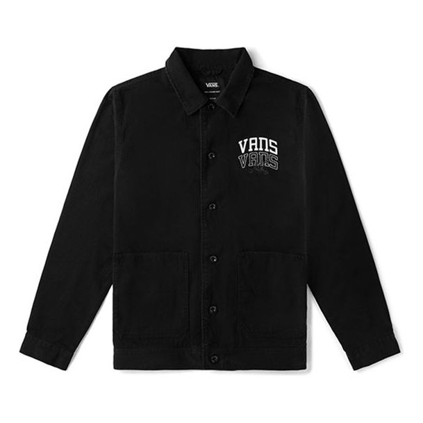 Paita Vans Varsity Drill Chore Coat Musta | VN0A5DYSBLK