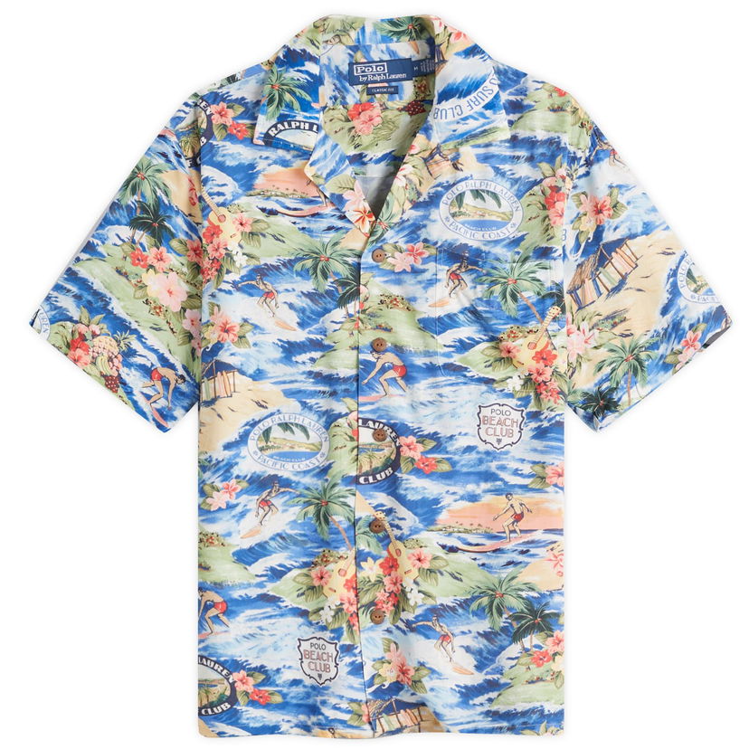 Paita Polo by Ralph Lauren Ralph Lauren Surf Club Vacation Shirt Monivärinen | 710964795001