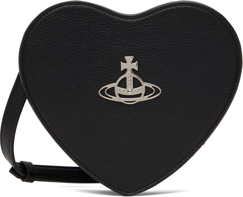 Käsilaukku Vivienne Westwood Vivienne Westwood Louise Heart Crossbody Bag Musta | 4803000TW-S000D-