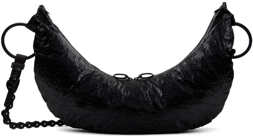 Olkalaukku Junya Watanabe Edition Big Half Moon Shoulder Bag Musta | JM-K202-051