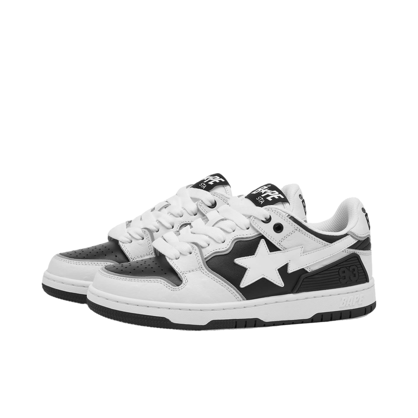 Tennarit ja kengät BAPE A Bathing Ape Bape Sk8 Sta #1 W Valkoinen | 001FWK302308L-BLK