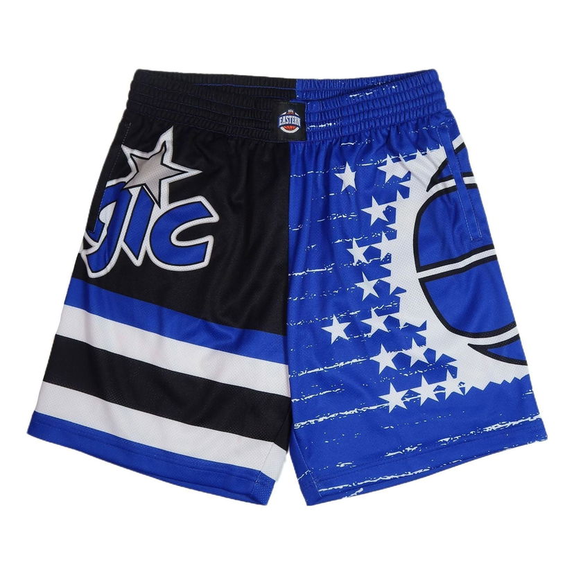 Shortsit Mitchell & Ness Mitchell & Ness NBA Orlando Magic Jumbotron 3.0 Basketball Shorts Sininen | PSHR4984-OMAYYPPPMTWH