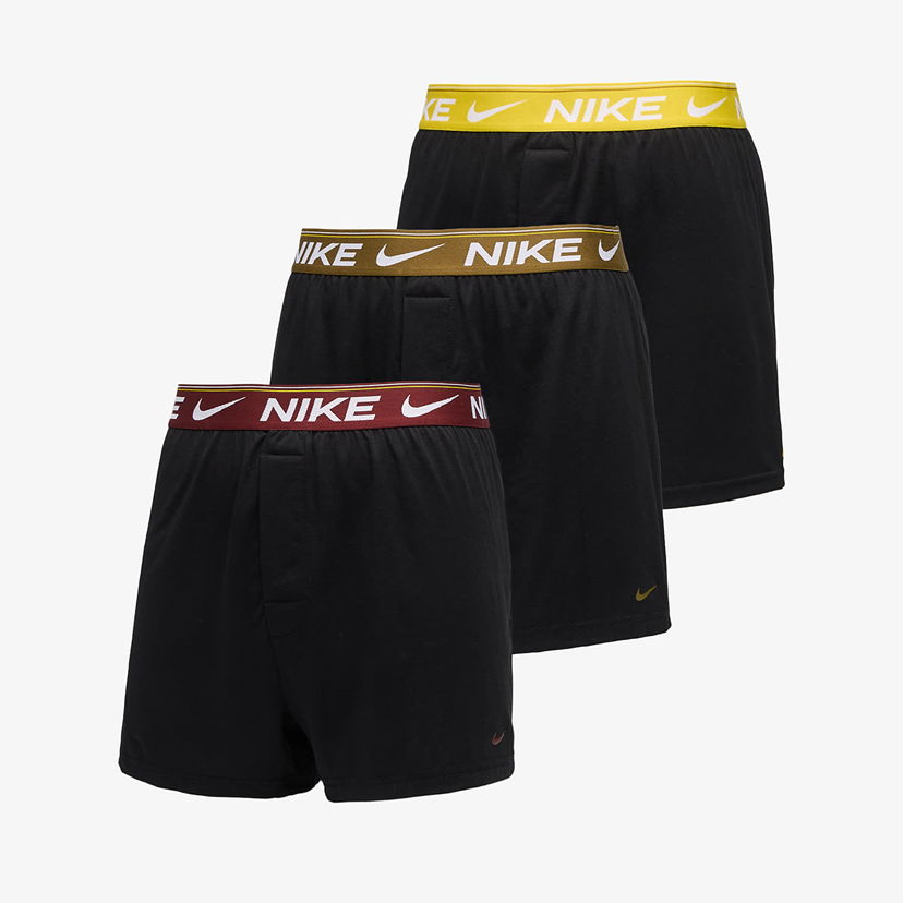 Nyrkkeilijät Nike Dri-FIT Boxer 3-Pack Musta | 0000KE1262-ITE