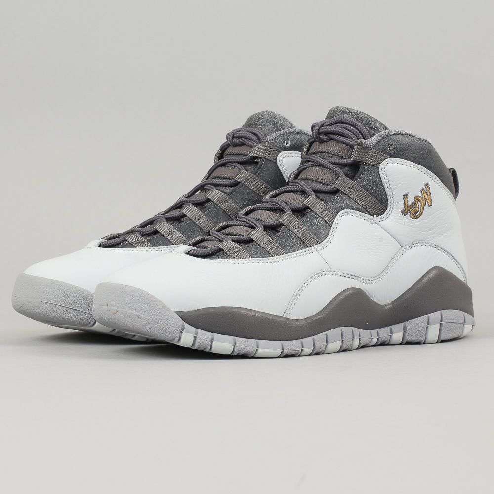 Tennarit ja kengät Jordan Air Jordan 10 Retro ''London'' BG Harmaa | 310806-004, 1