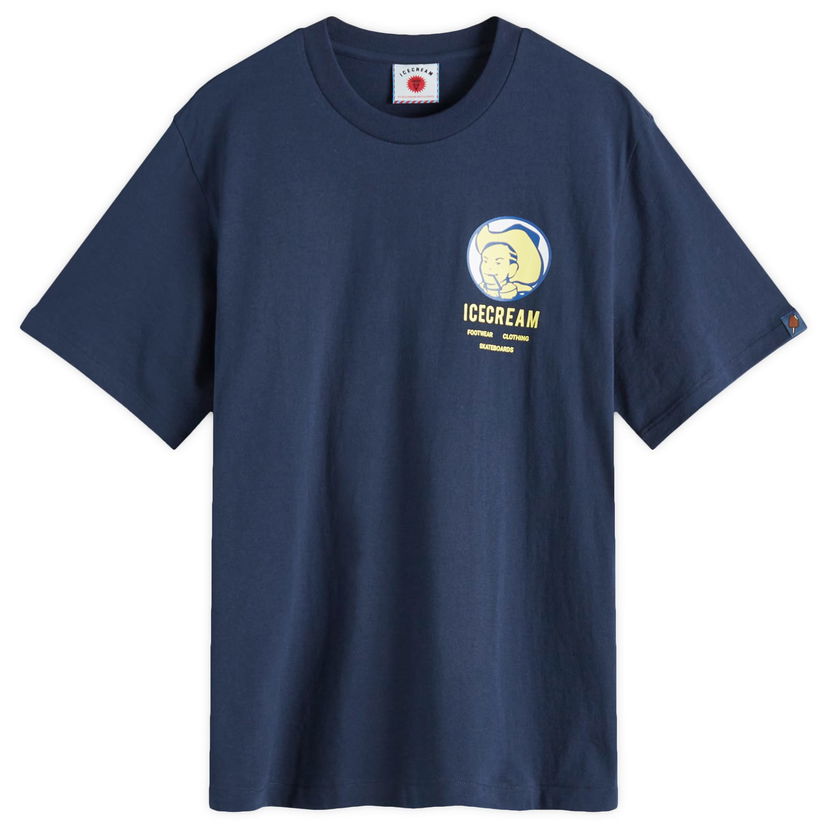 T-paita BBC IceCream ICECREAM Cowboy T-Shirt, Size Large Tummansininen | IC25144-NVY