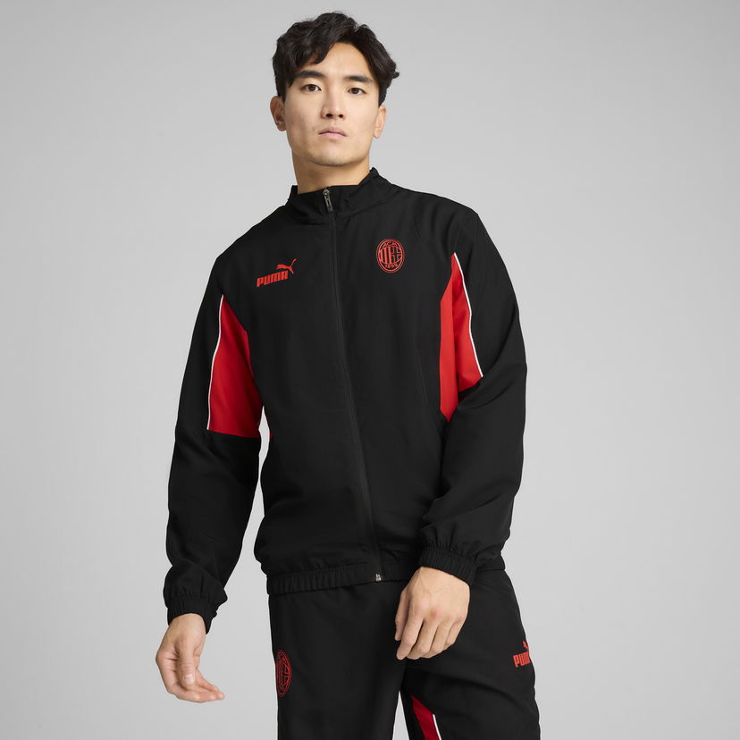 Tuulitakki Puma AC Milan ftblARCHIVE Men's Track Jacket Musta | 779341_07