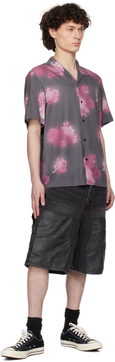 Paita Ksubi Ksubi Cursed Resort Short Sleeve Shirt Harmaa | MSP25SH007, 3