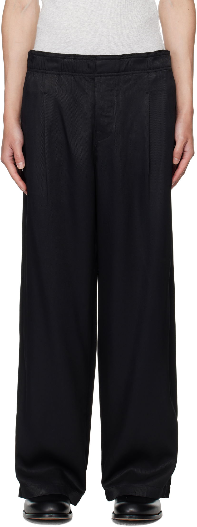 Housut OUR LEGACY OUR LEGACY Leisure Trousers Musta | M4254LF