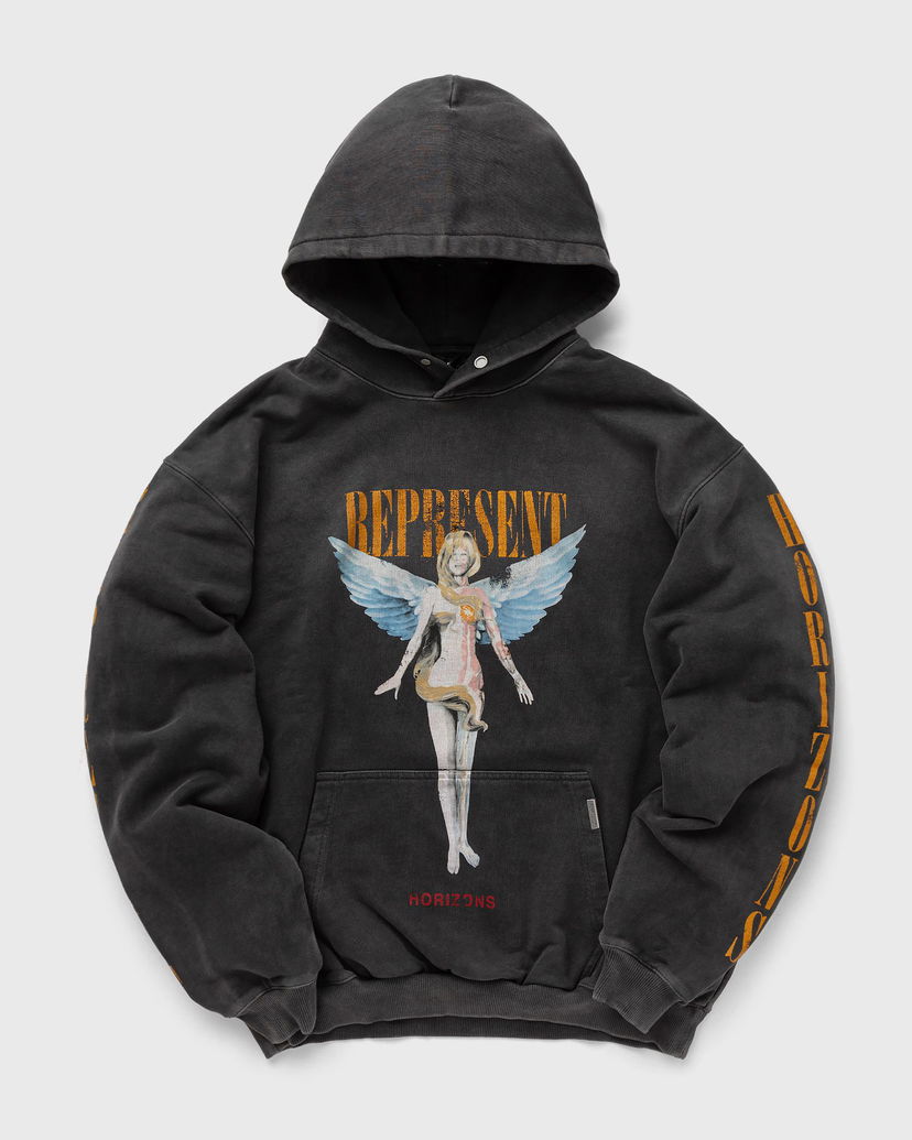 Huppari Represent Clo Represent REBORN HOODIE Ruskea | MLM435-444