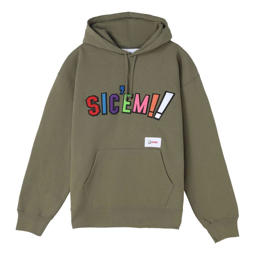 Huppari Supreme Supreme x WTAPS Sic'em! Graphic Print Hoodie Vihreä | SUP-FW21-340