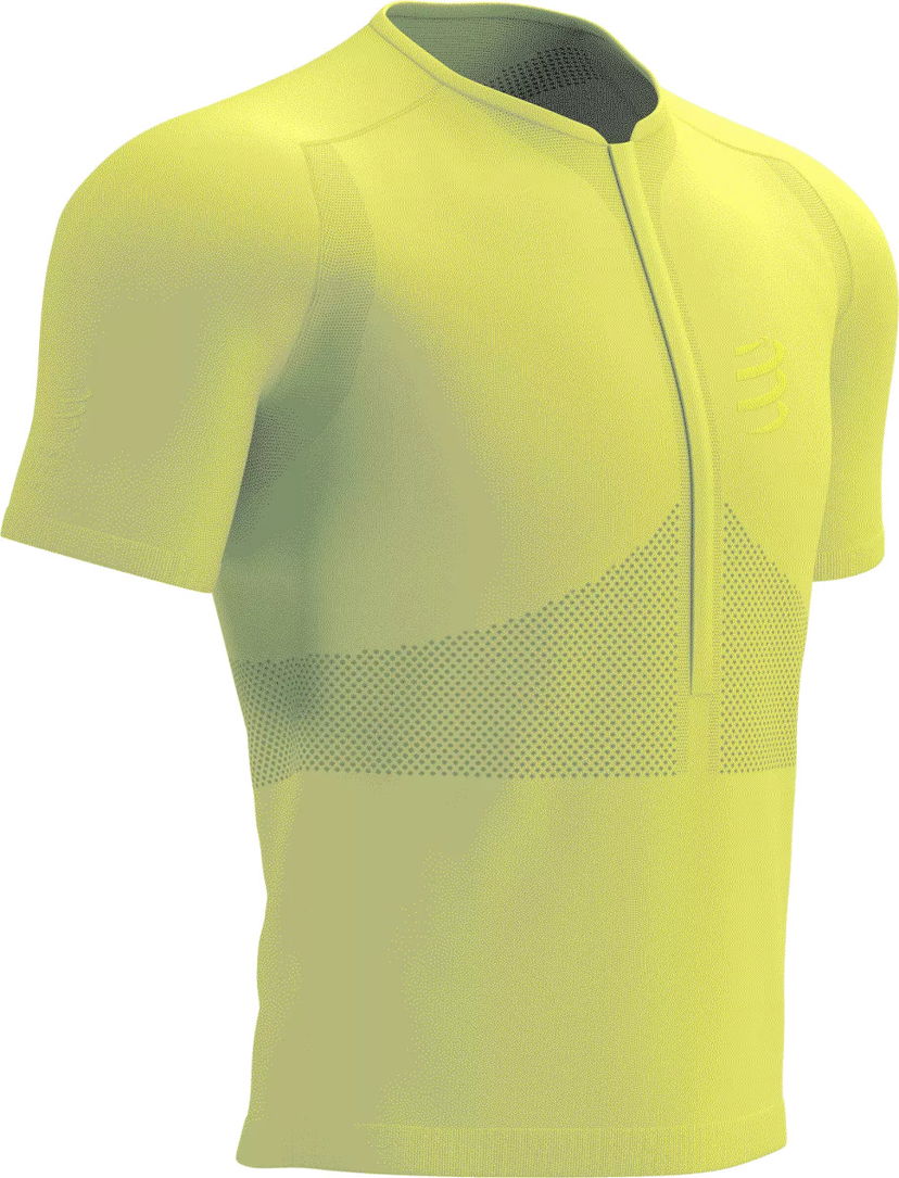 T-paita Compressport Trail Fitted SS Top Keltainen | am00003b6019