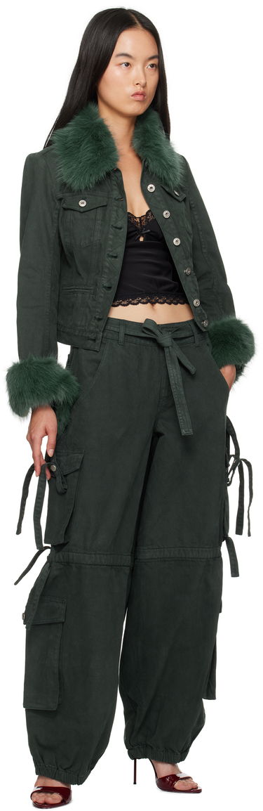 Cargo housut GUIZIO Guizio Anais Cargo Pants Vihreä | F24203W100, 3