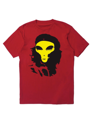 T-paita Pleasures Alien Tee Punainen | P22W057-RED