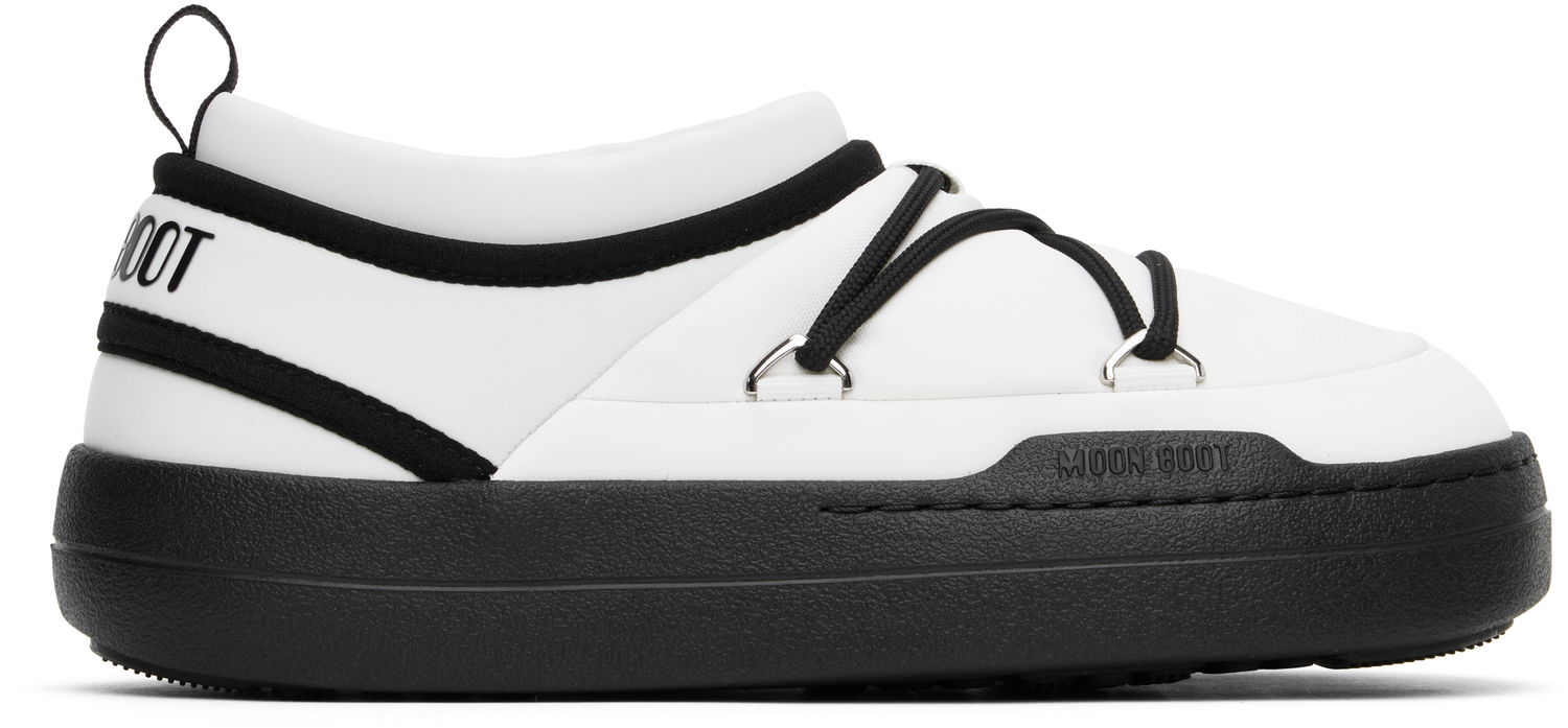 Tennarit ja kengät Moon Boot Park Icon Loafers Valkoinen | 80D2470070, 0