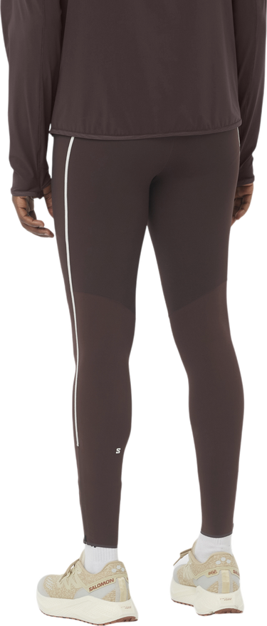 Leggingsit Salomon Salomon Sense Aero Stow Tights Ruskea | lc2432-0, 1