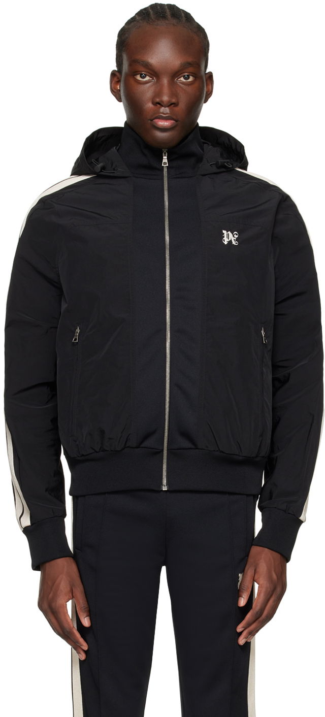 Takki Palm Angels Monogram Jacket Musta | PMEA267R24FAB0011003